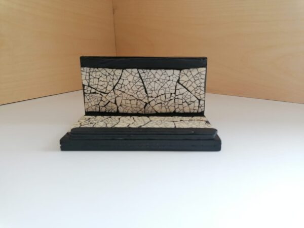 Mobile Phone stand in Ostrich Egg Mosaic