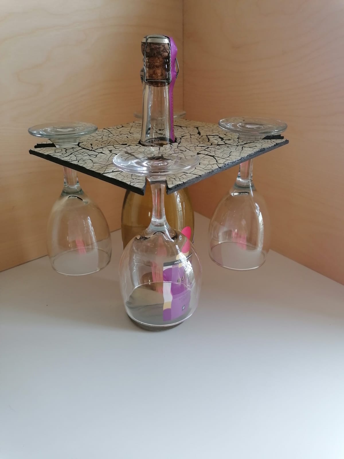 The Abalone / Pāua Mosaic Wine Caddy